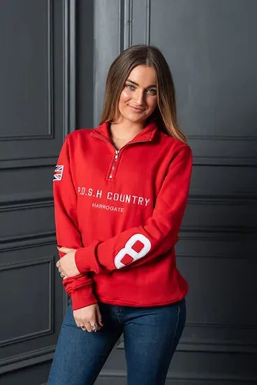 P.O.S.H Country Tidal Zip Sweatshirt