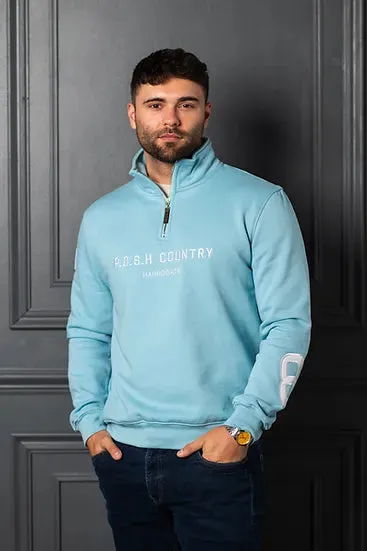 P.O.S.H Country Tidal Zip Sweatshirt