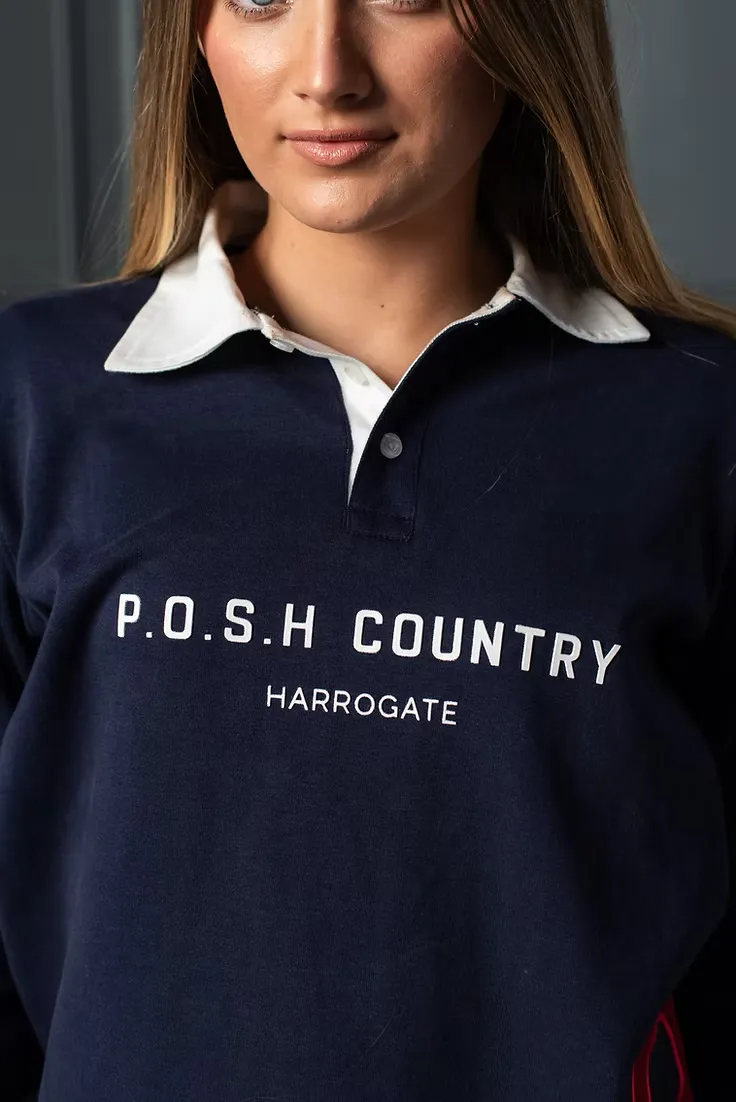 P.O.S.H. Country Unisex The Rudding Rugby Shirt