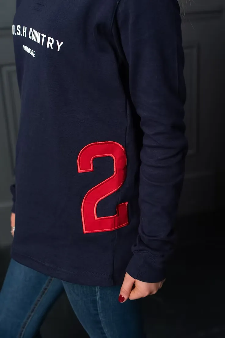 P.O.S.H. Country Unisex The Rudding Rugby Shirt