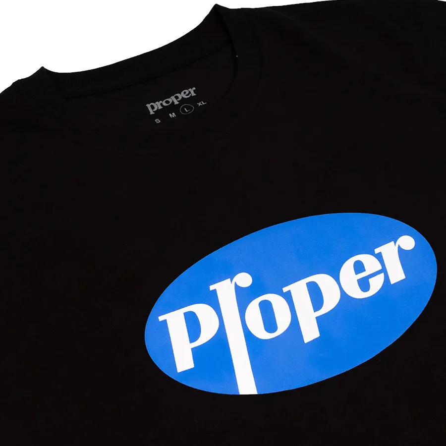 Proper Jab T Shirt - Black