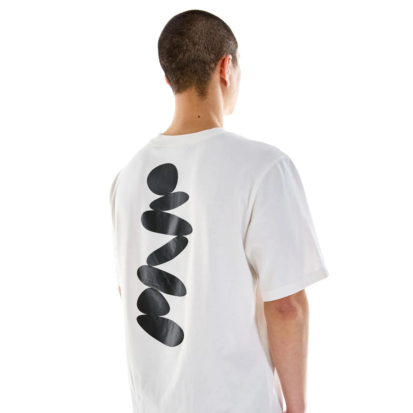 Purple Mountain Observatory Boulders S/S Tee White