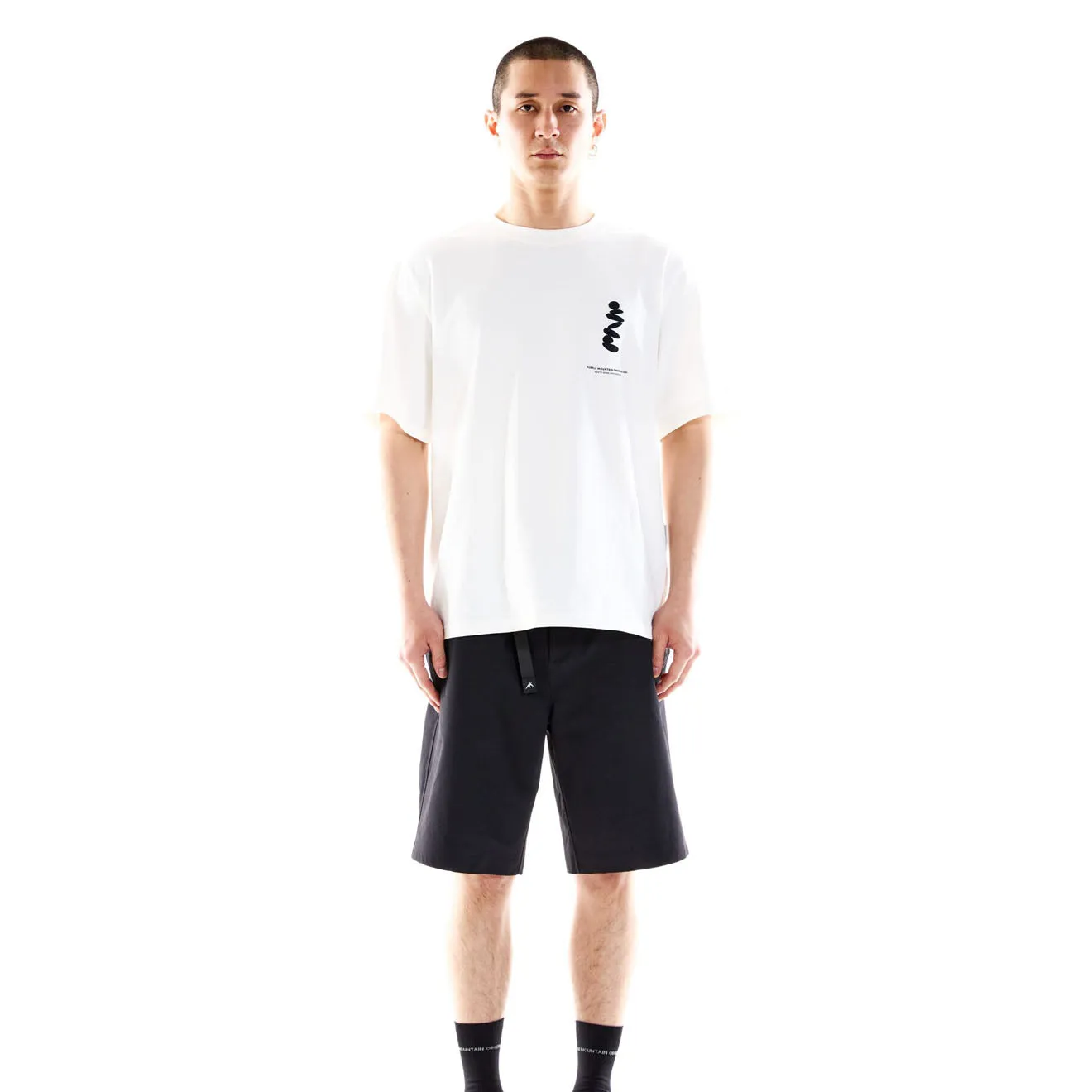 Purple Mountain Observatory Boulders S/S Tee White