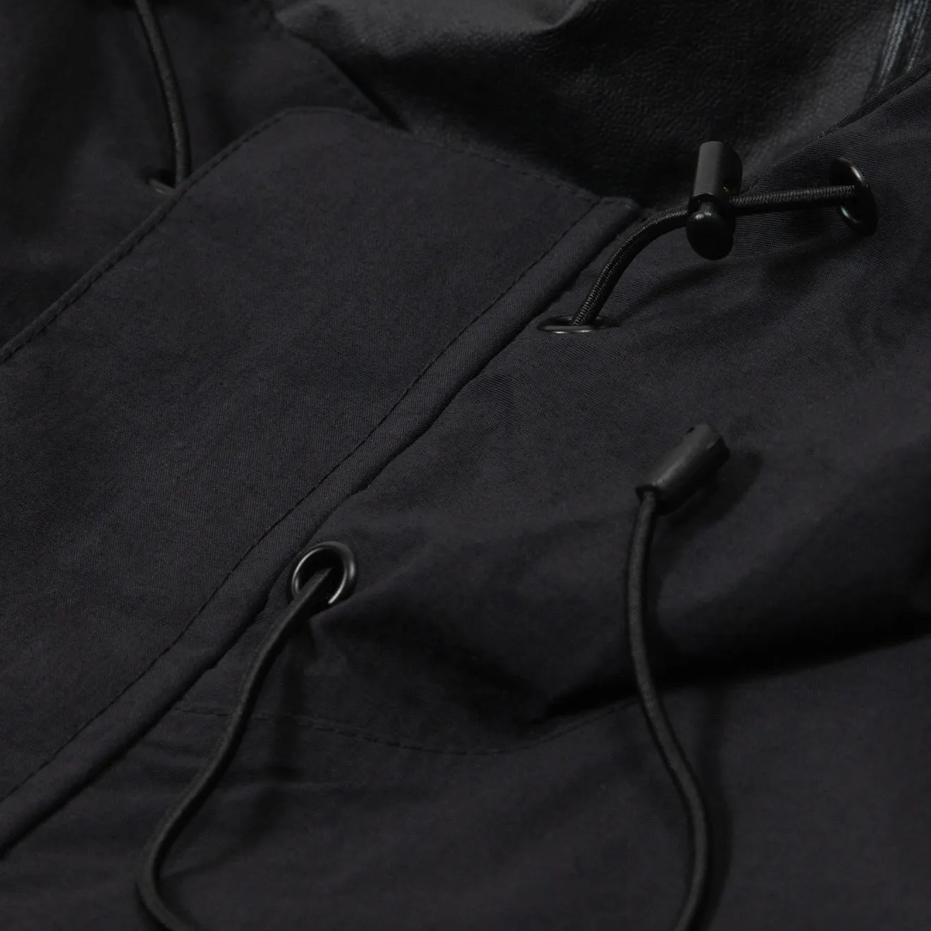 Purple Mountain Observatory Climate Hooded Jacket Black