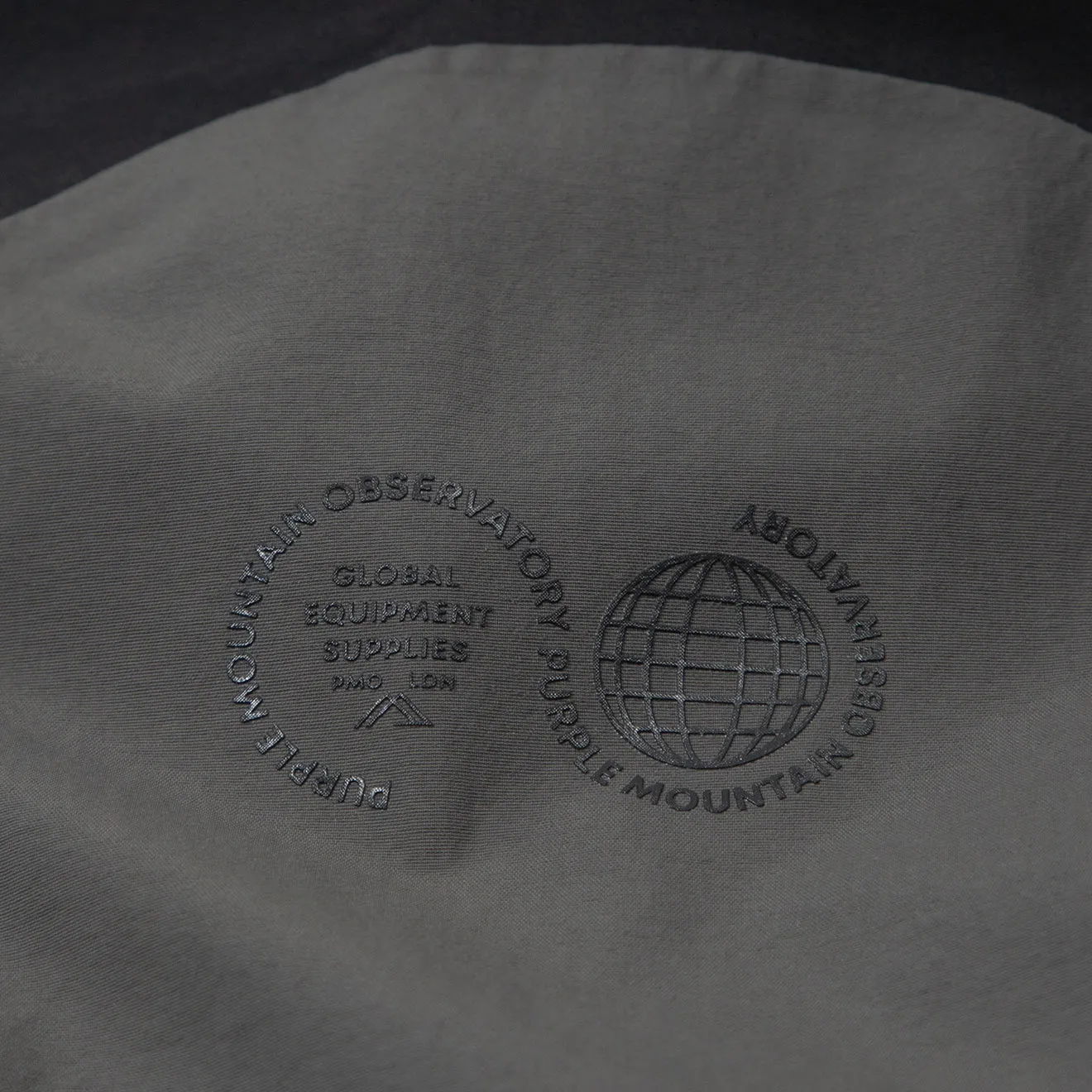 Purple Mountain Observatory Climate Hooded Jacket Black
