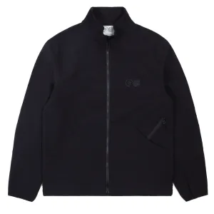 Purple Mountain Observatory Soft Shell Advanded Funnel Jacket Black
