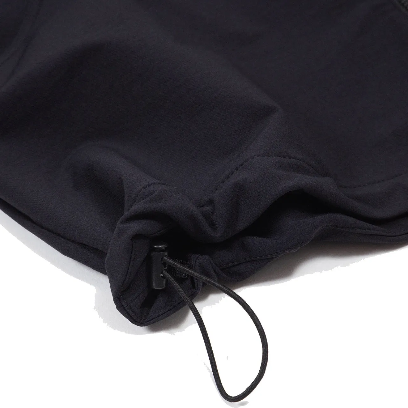 Purple Mountain Observatory Soft Shell Advanded Funnel Jacket Black