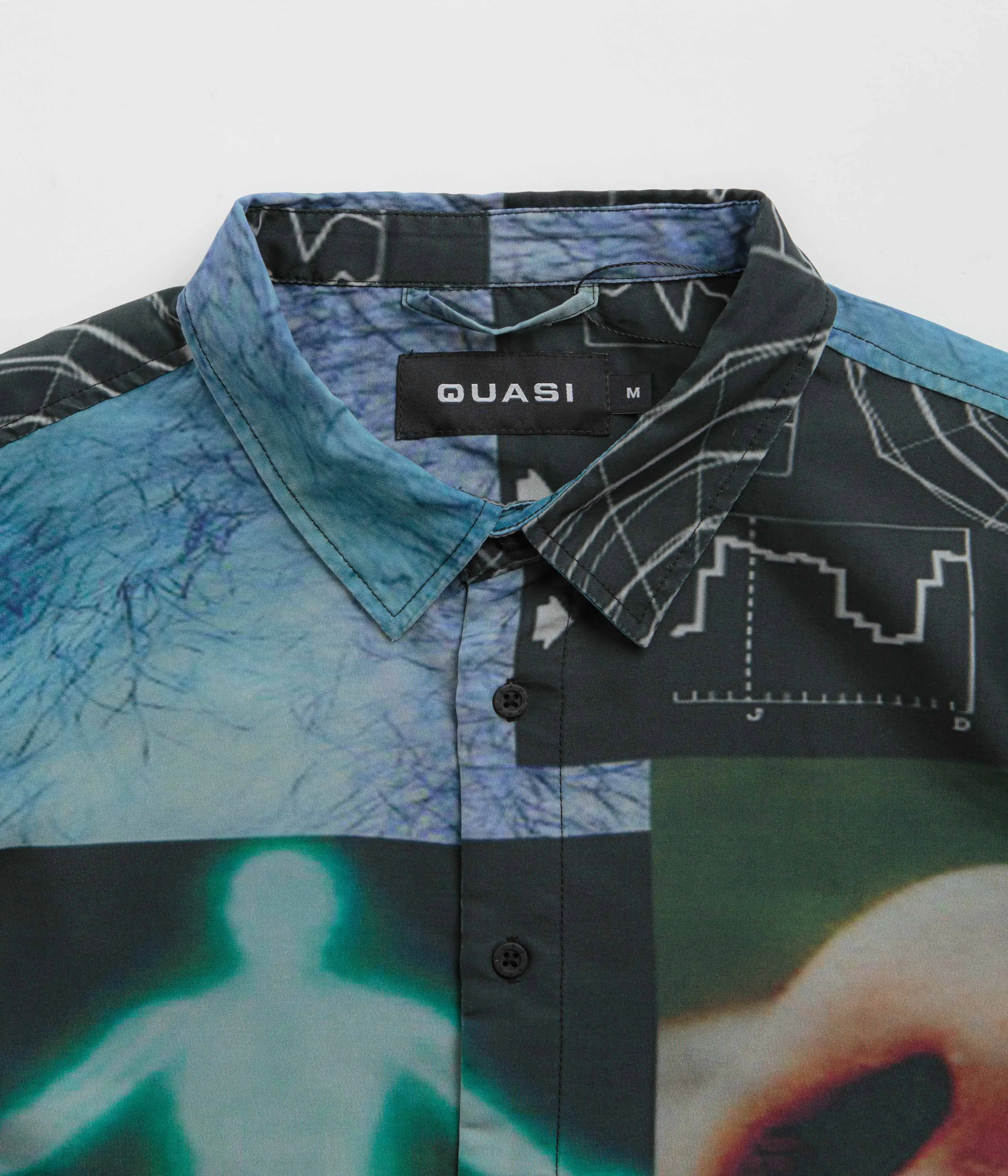 Quasi Short Sleeve Shirt - Multi