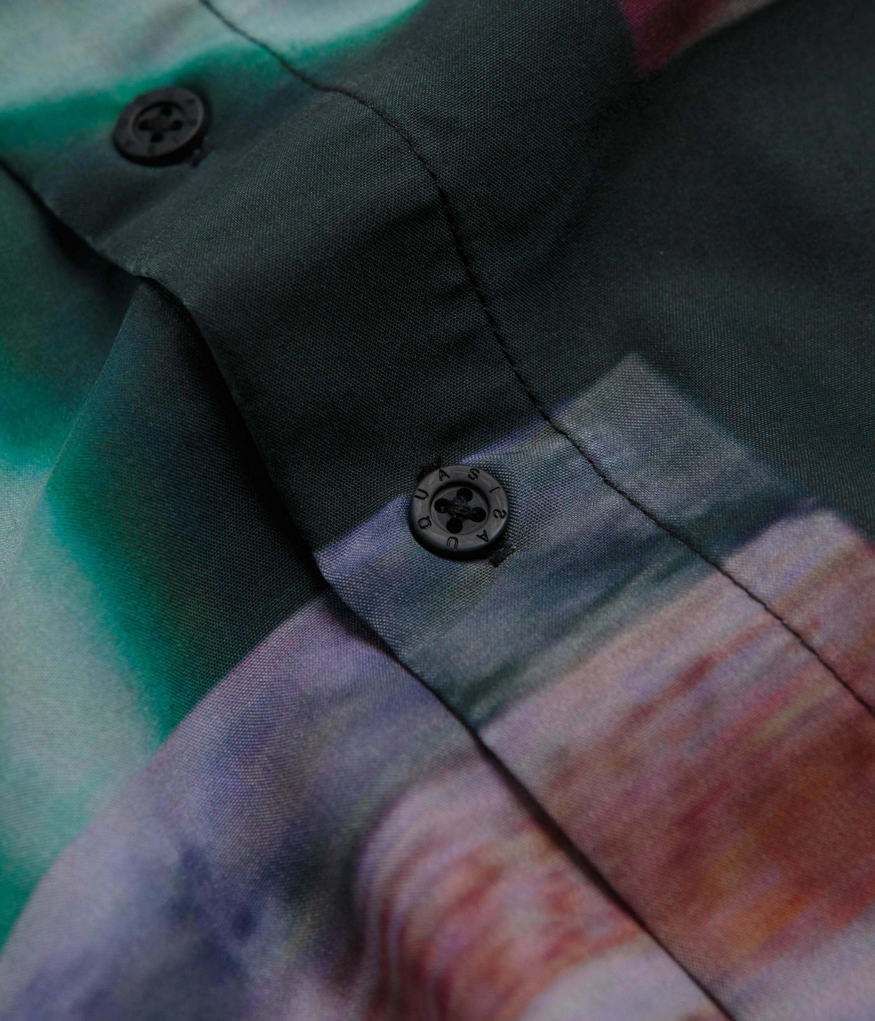 Quasi Short Sleeve Shirt - Multi