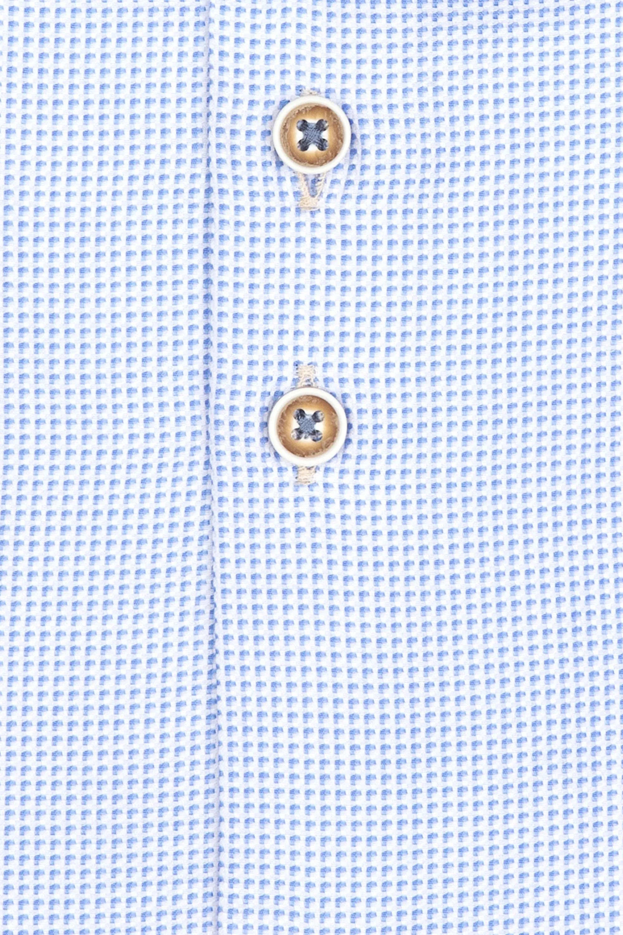 R2 Cut Away Collar Long Sleeved Shirt Cobalt