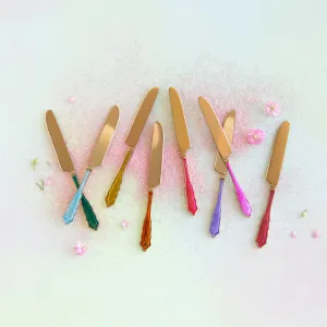 RAINBOW METALLIC KNIVES