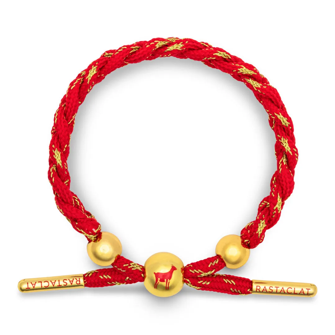 Rastaclat Original Hand Braided Lunar New Year (Sheep) Adjustable Bracelet