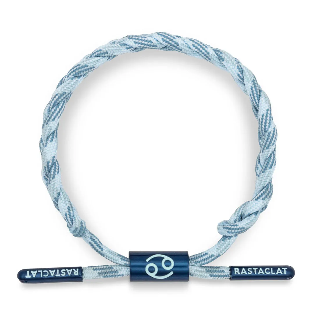 Rastaclat Original Hand Braided Zodiac (Cancer) Adjustable Bracelet