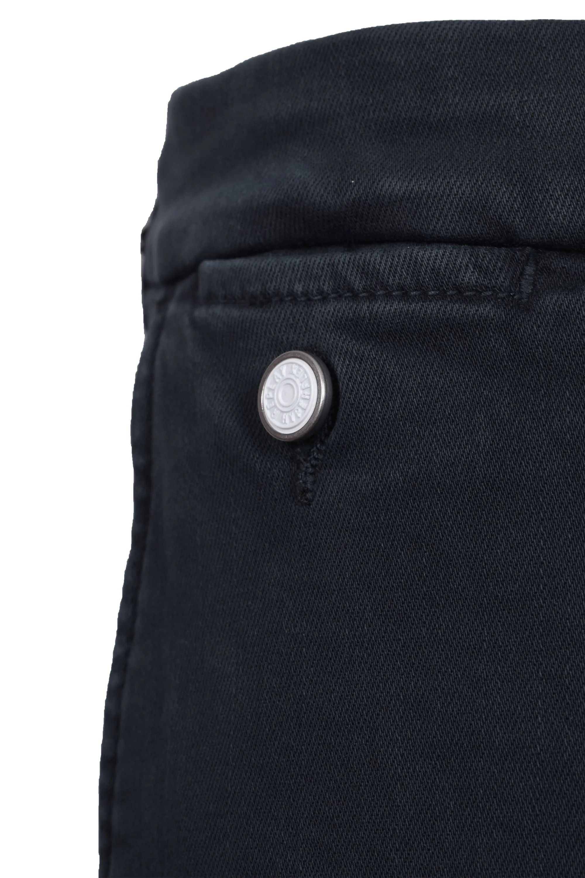 Replay Benni Cotton Trouser Petrol Blue
