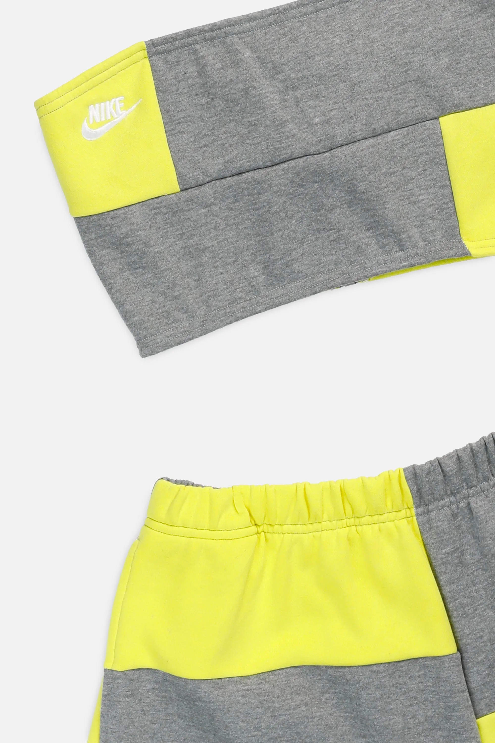 Rework Nike Patchwork Sweatshorts Set - L Frankie