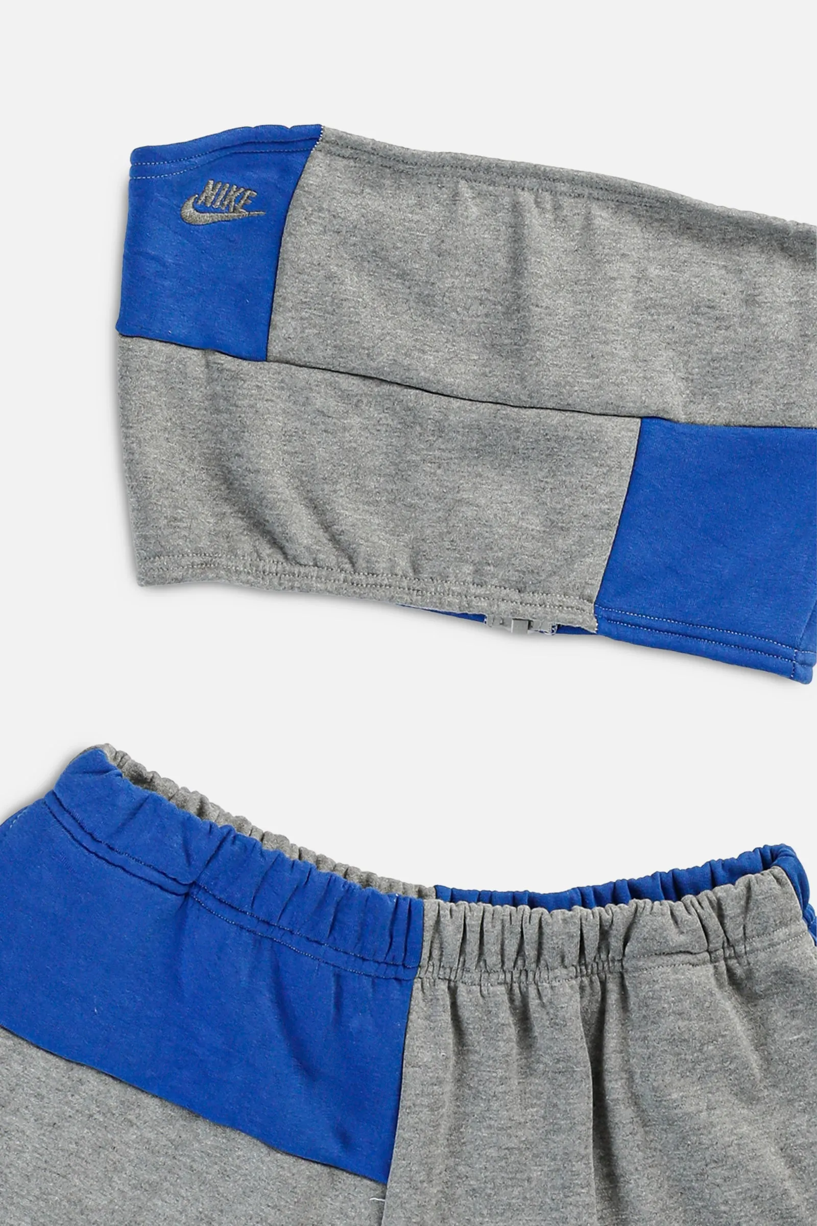 Rework Nike Patchwork Sweatshorts Set - M Frankie