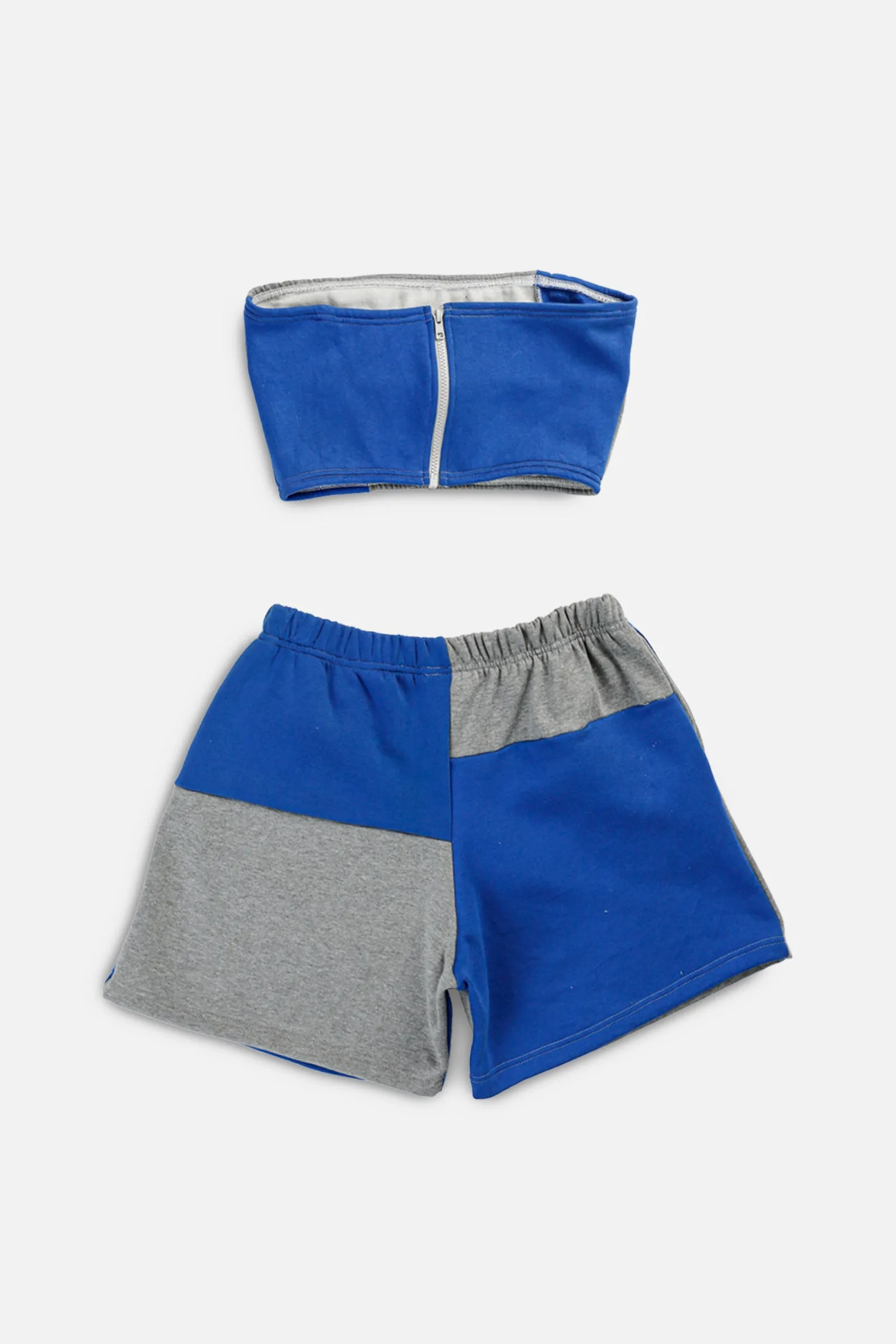 Rework Nike Patchwork Sweatshorts Set - M Frankie