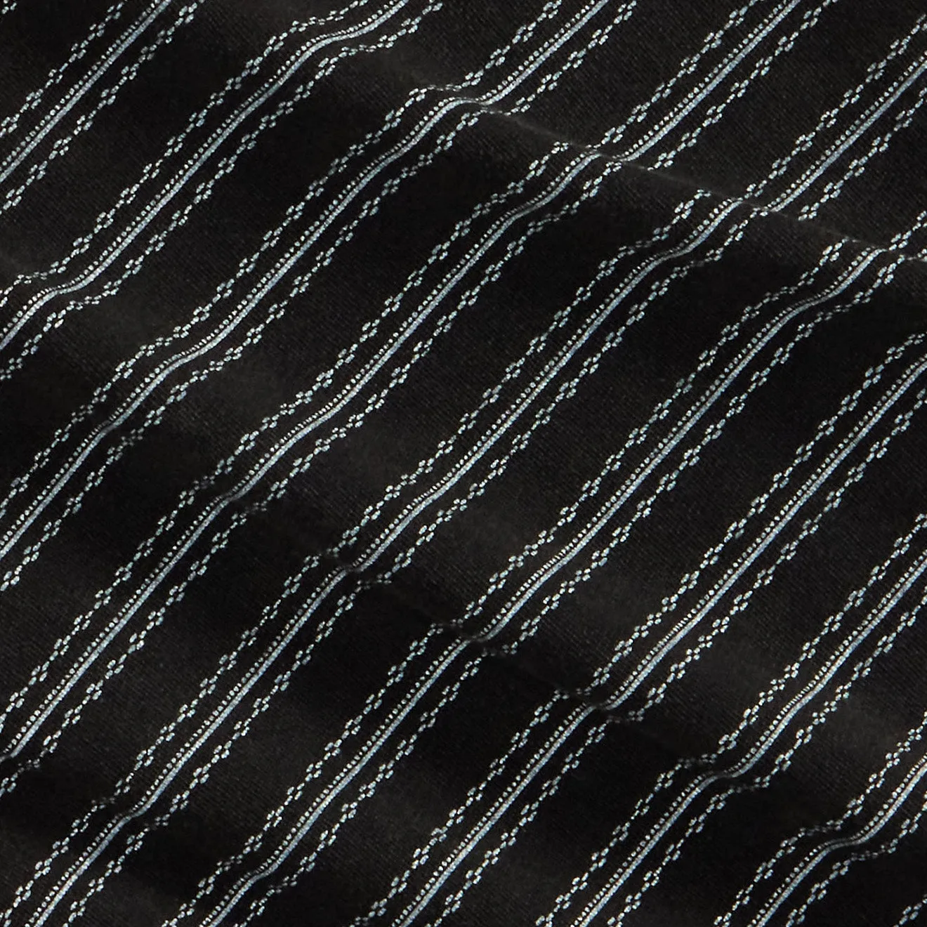 RRL by Ralph Lauren Indigo Striped Jersey T-Shirt Black Multi