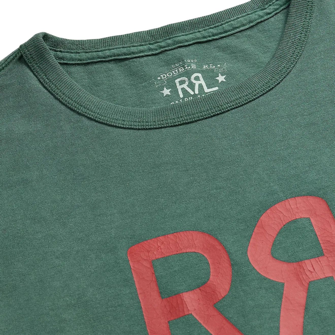 RRL by Ralph Lauren RRL Ranch Logo T-Shirt Pine Forest