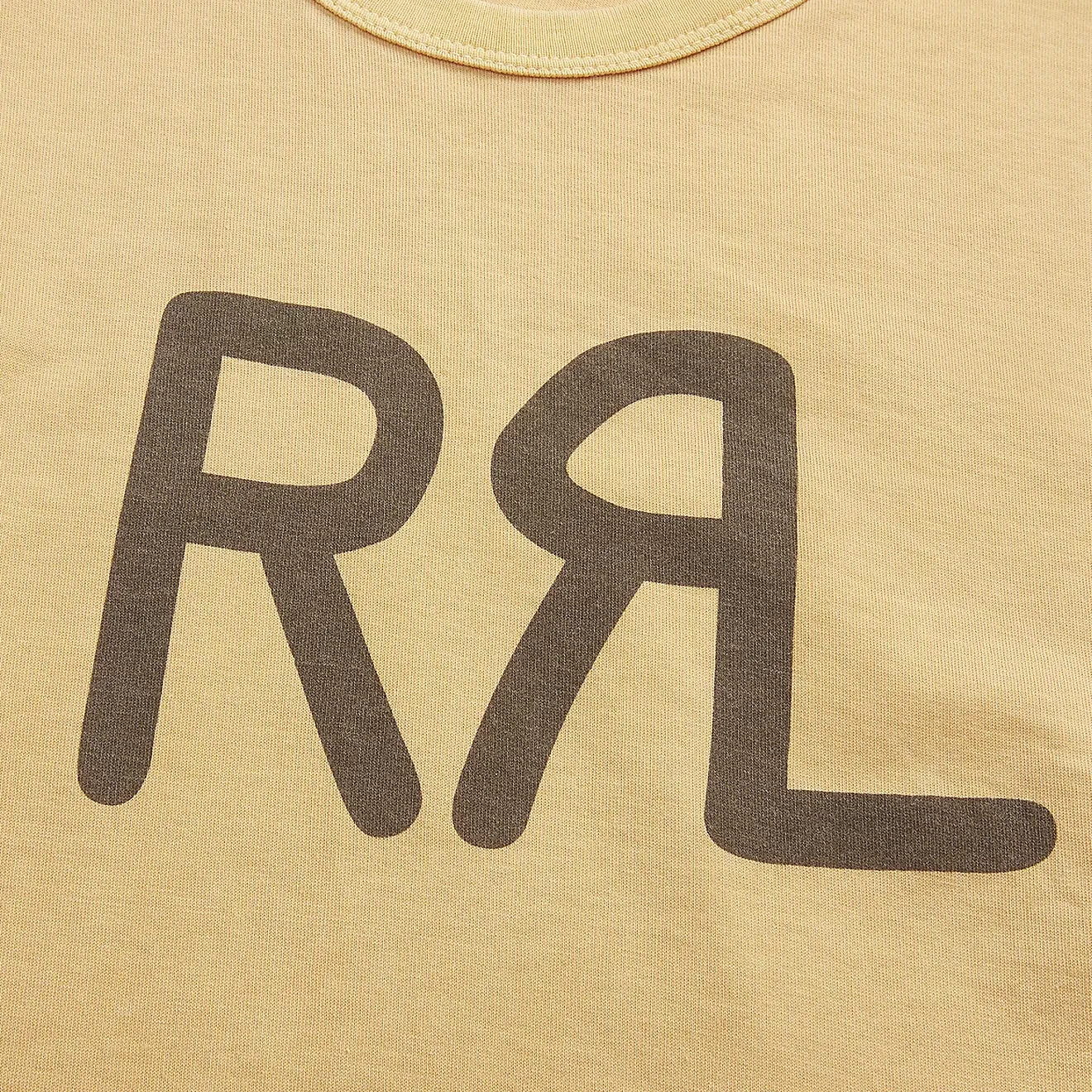 RRL by Ralph Lauren RRL Ranch Logo T-Shirt Yellow