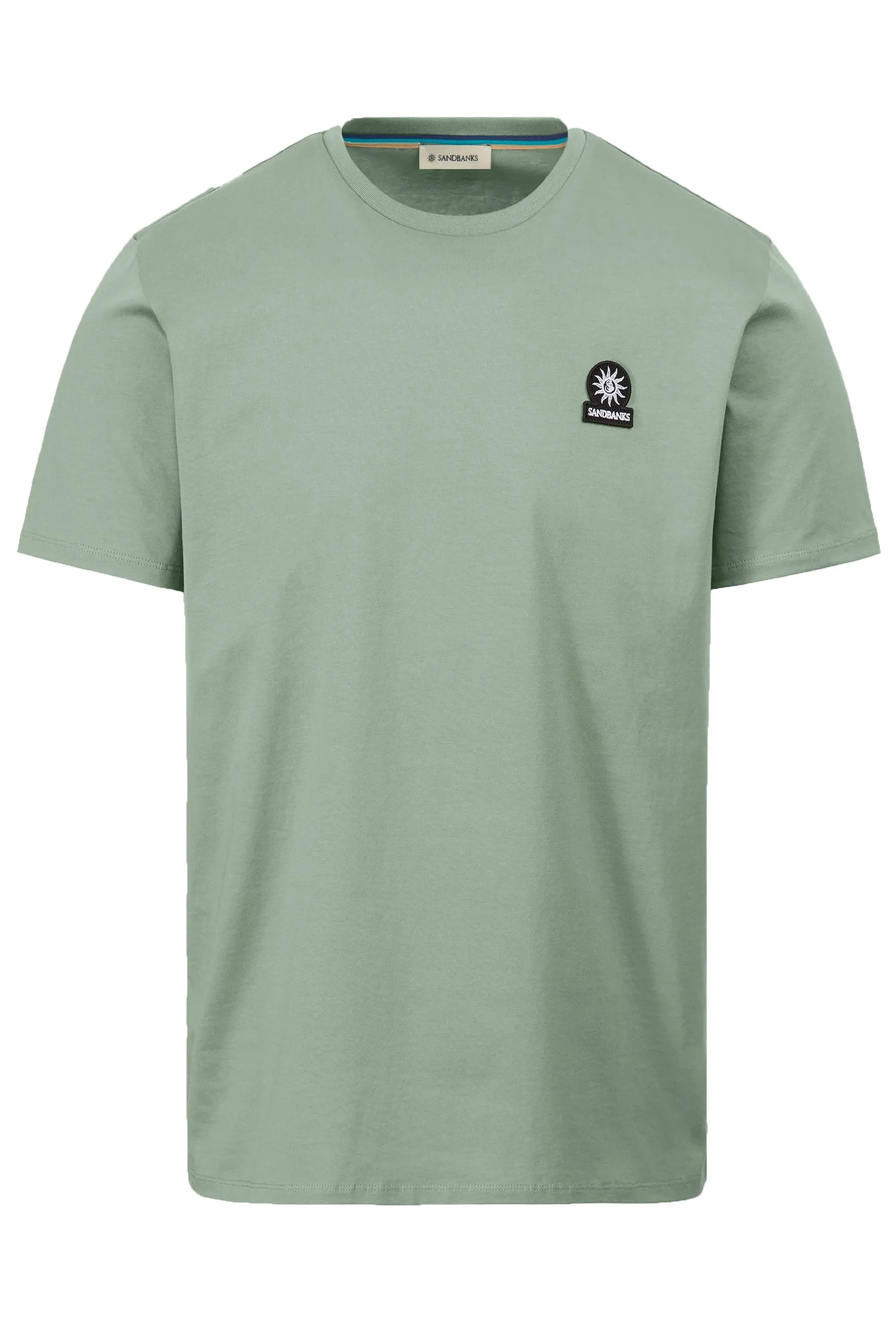 Sandbanks Badge Logo T-Shirt Sage