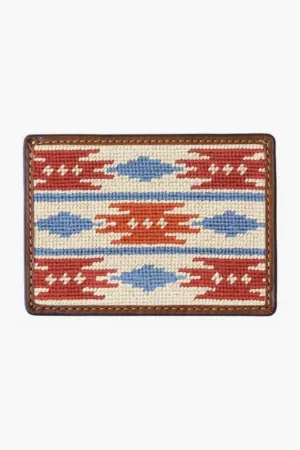 Sedona Needlepoint Credit Card Wallet