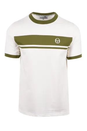 Sergio Tacchini Master T-shirt Gardenia/Olive