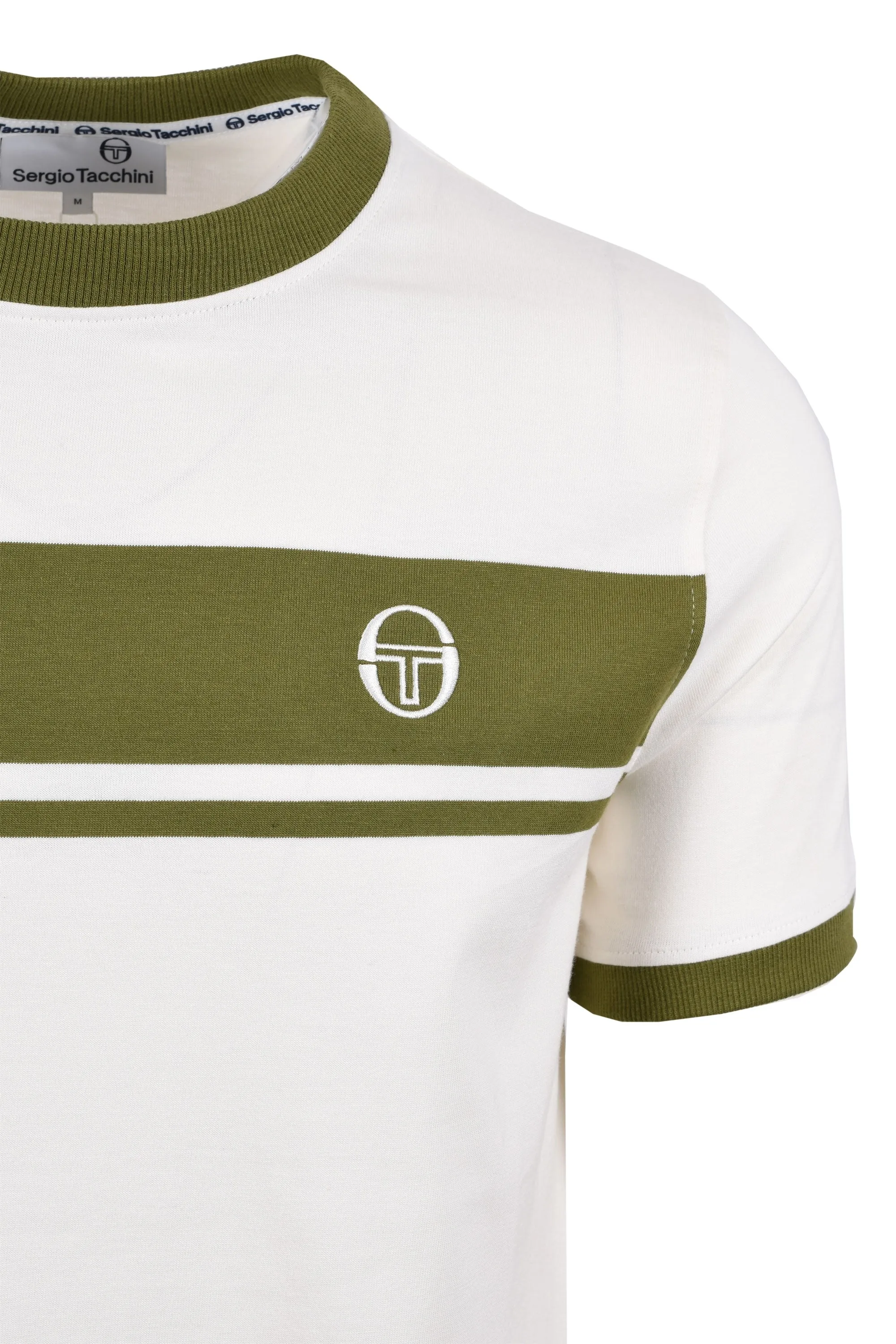 Sergio Tacchini Master T-shirt Gardenia/Olive