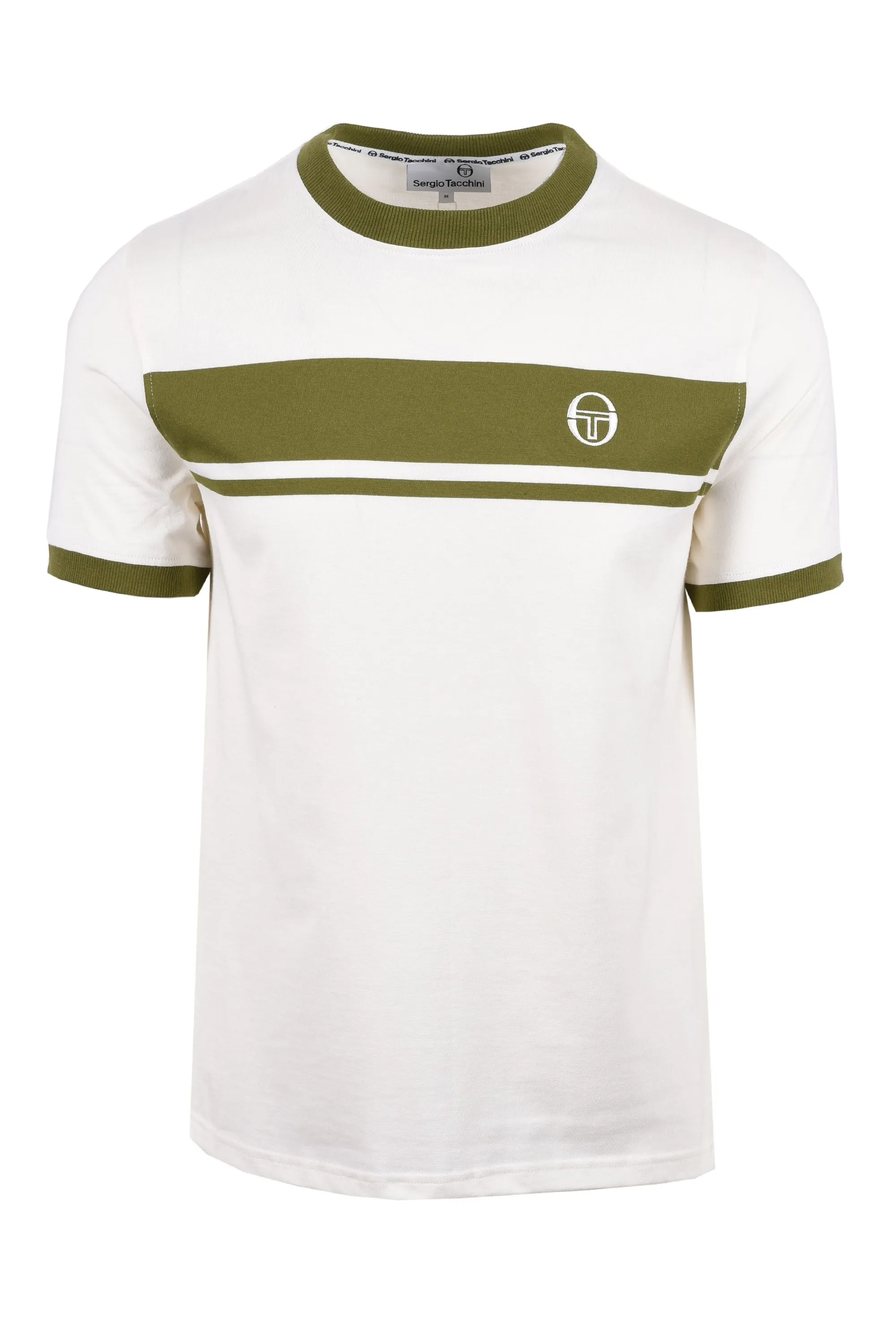 Sergio Tacchini Master T-shirt Gardenia/Olive