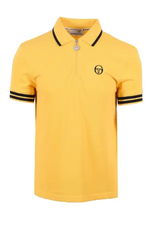 Sergio Tacchini New Iceberg Zip Polo Yellow
