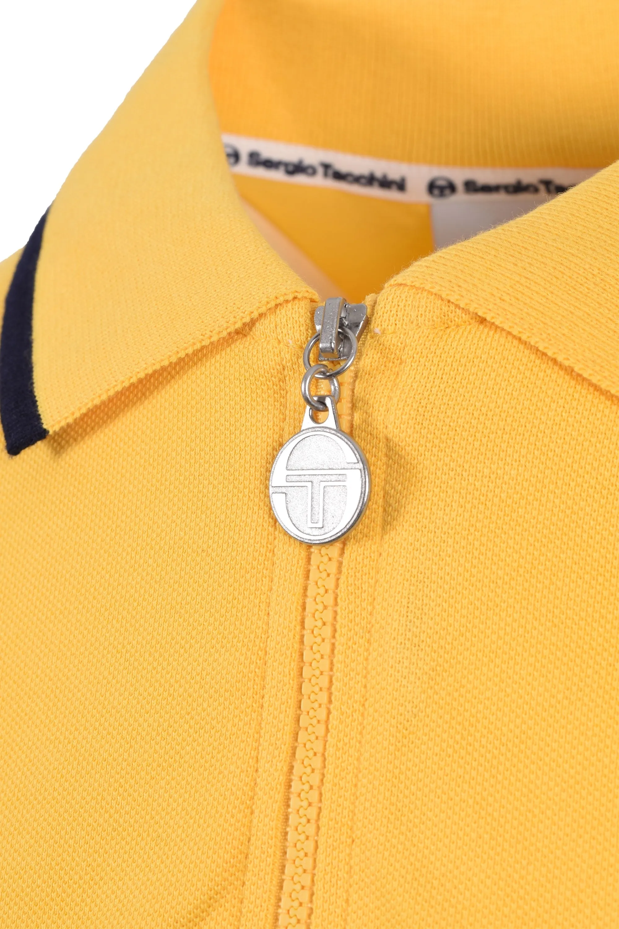 Sergio Tacchini New Iceberg Zip Polo Yellow