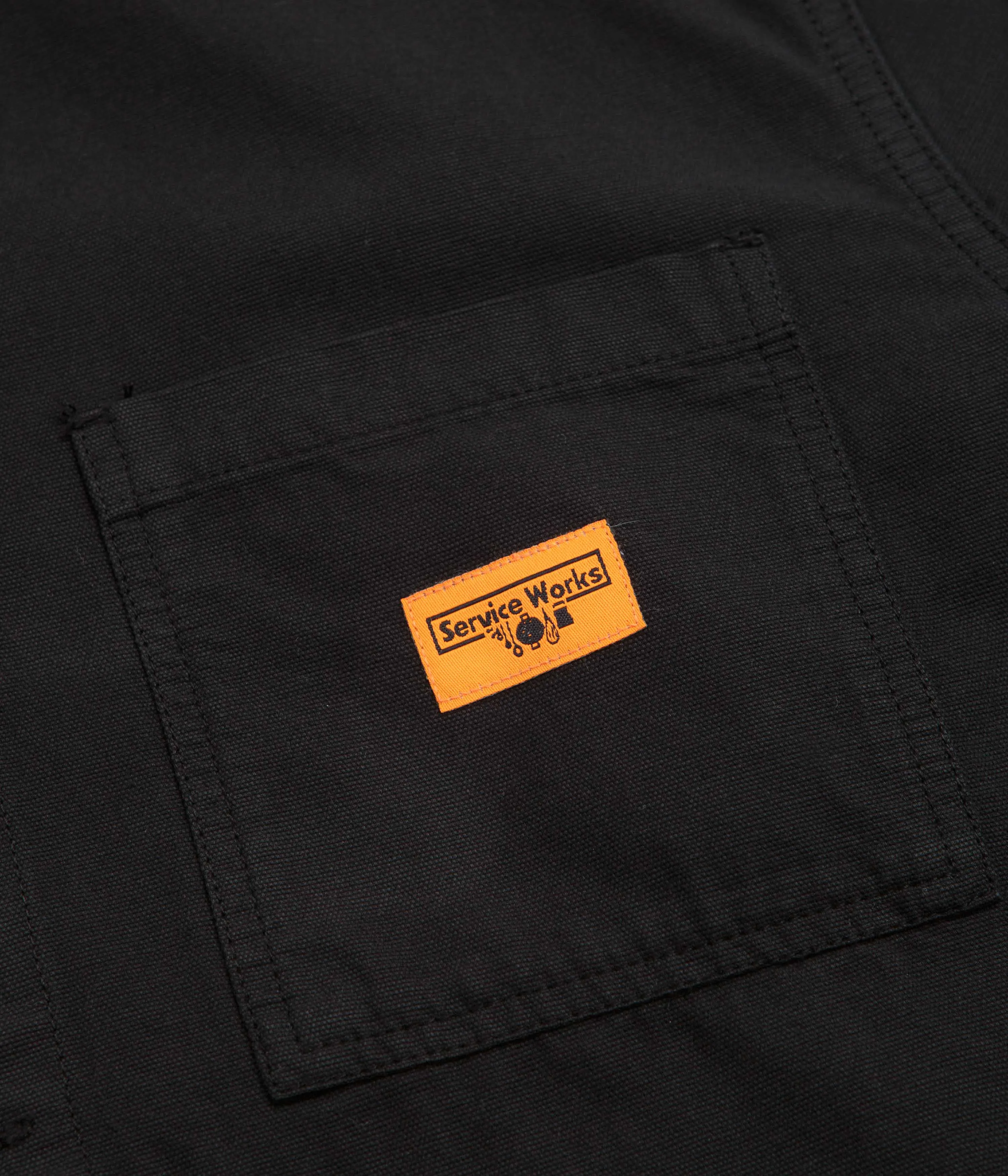 Service Works Canvas Chore Shirt - Black