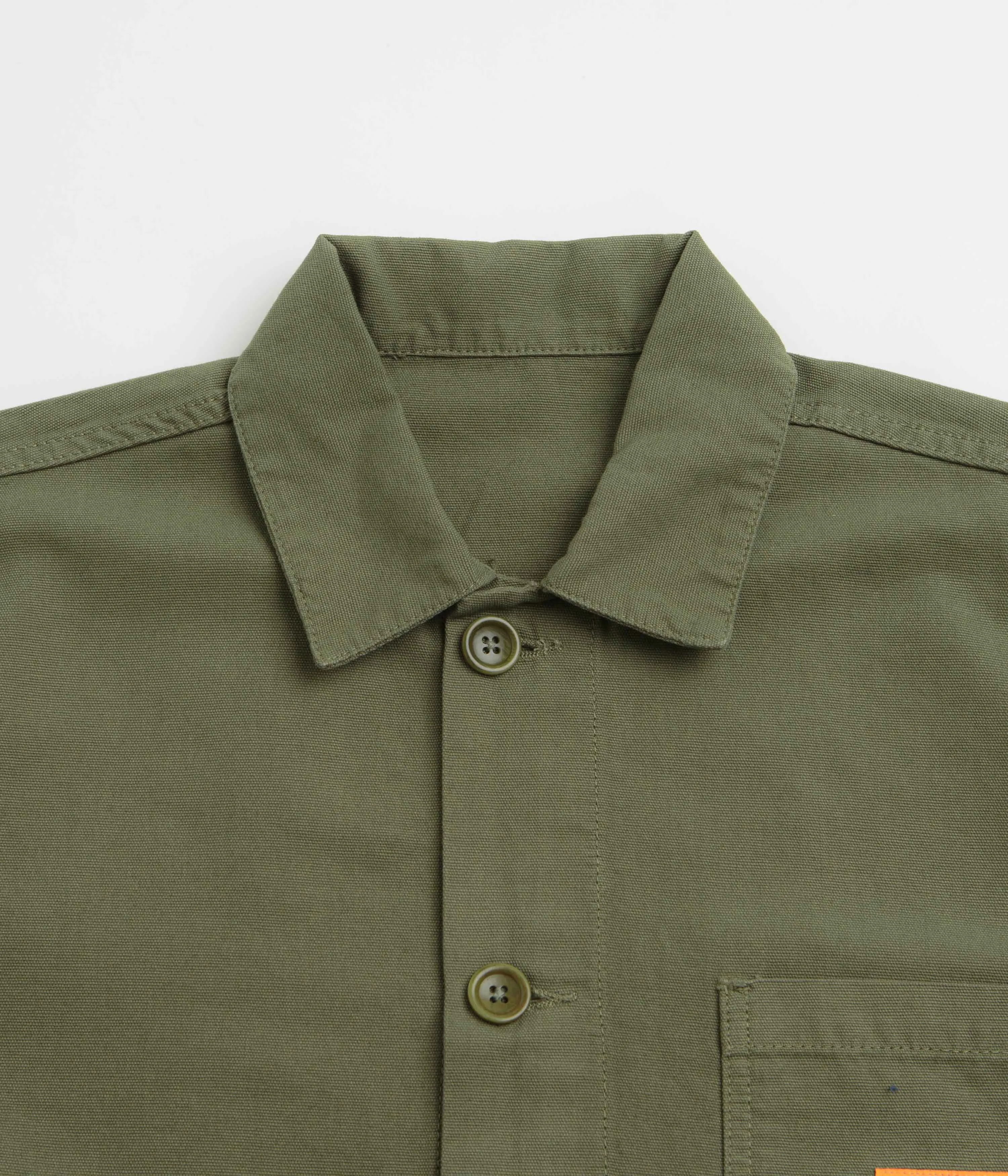 Service Works Canvas Chore Shirt - Olive