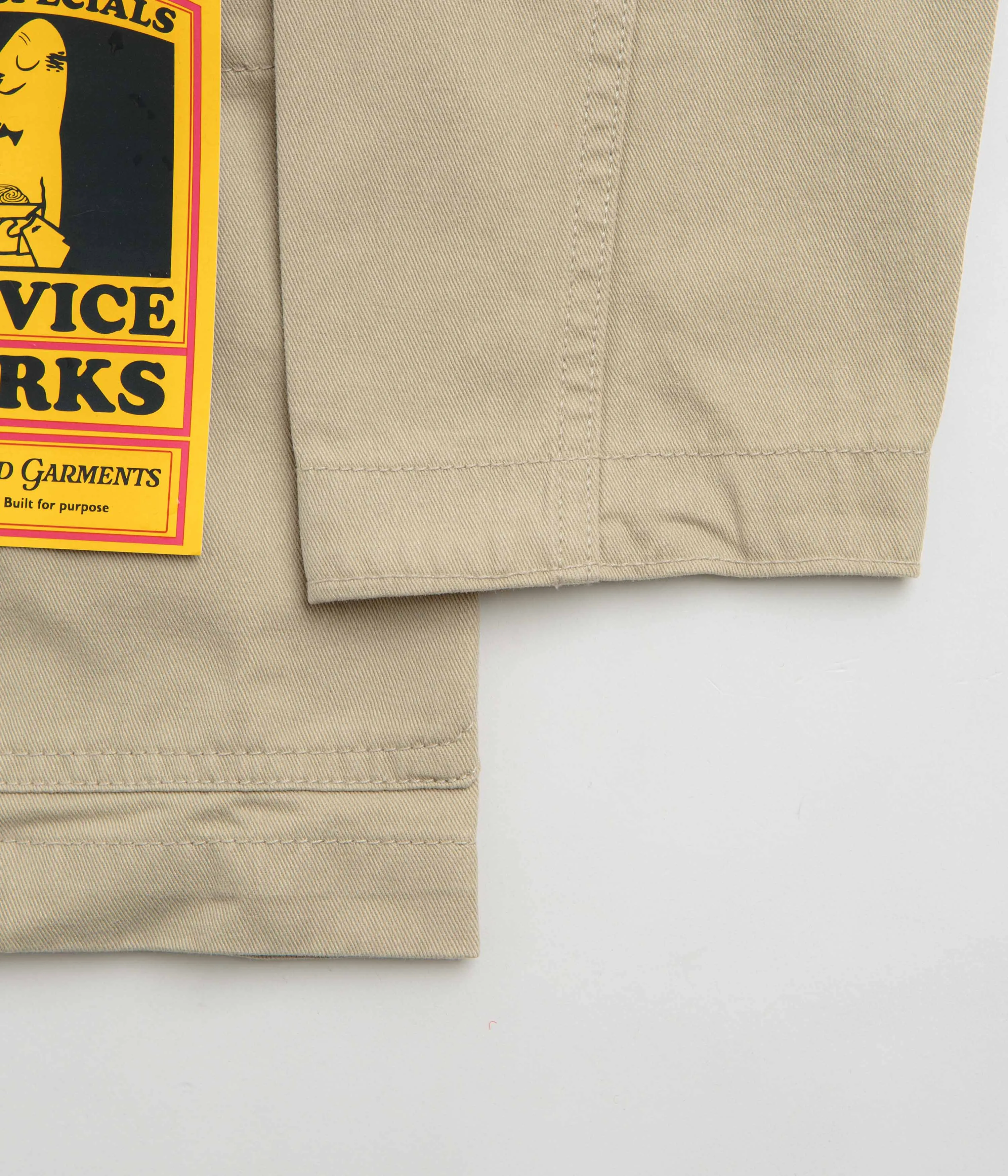 Service Works Drill Server Suit Jacket - Khaki