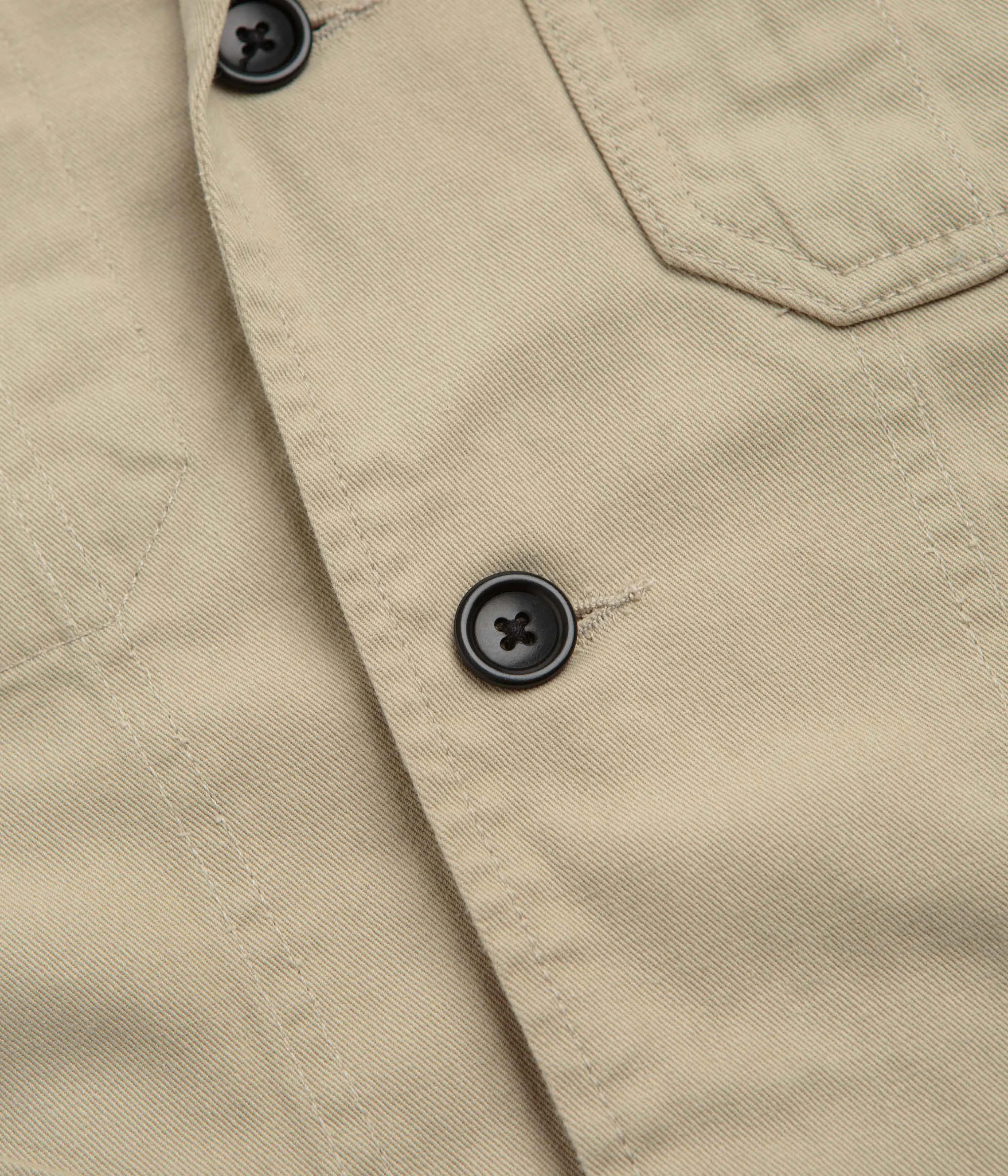 Service Works Drill Server Suit Jacket - Khaki