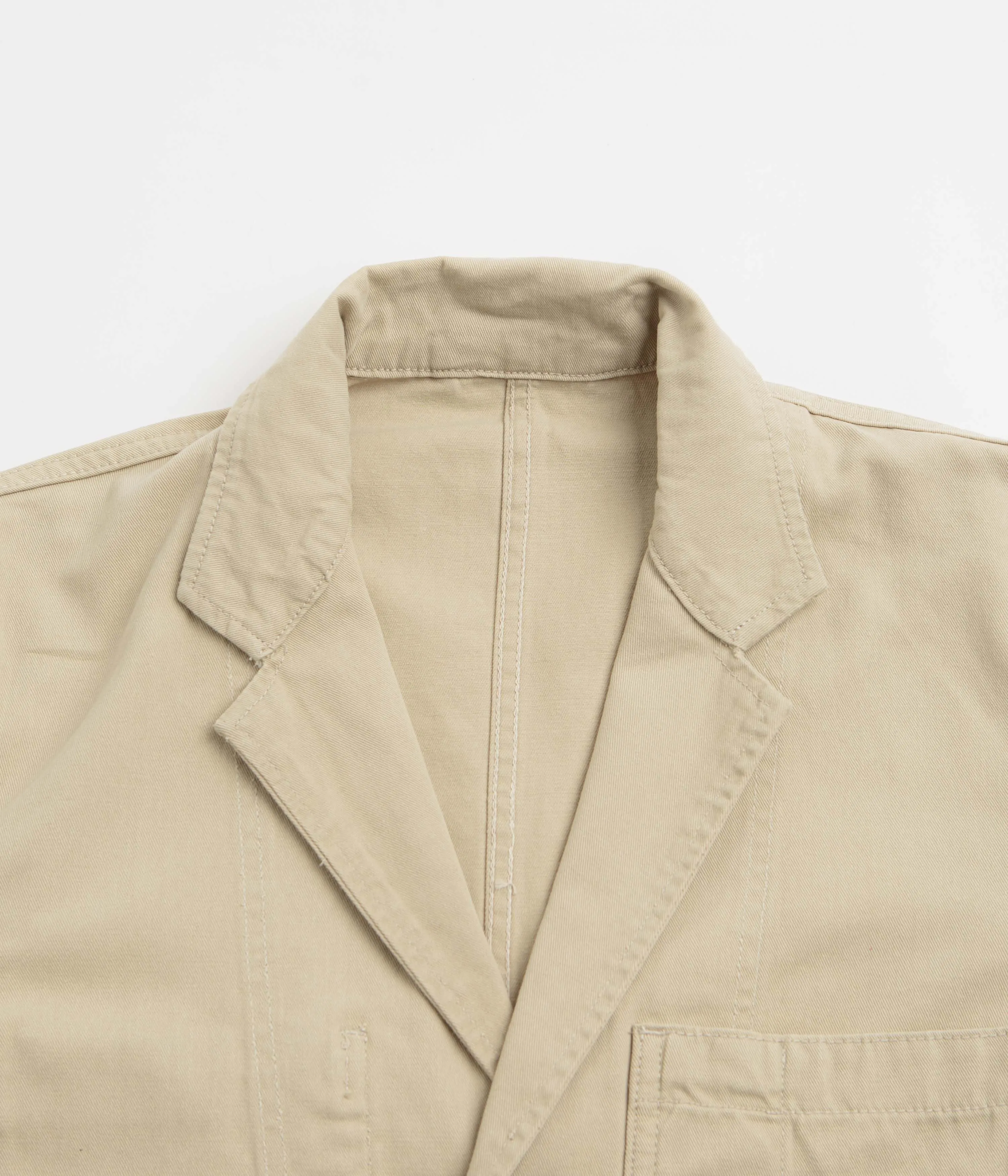 Service Works Drill Server Suit Jacket - Khaki