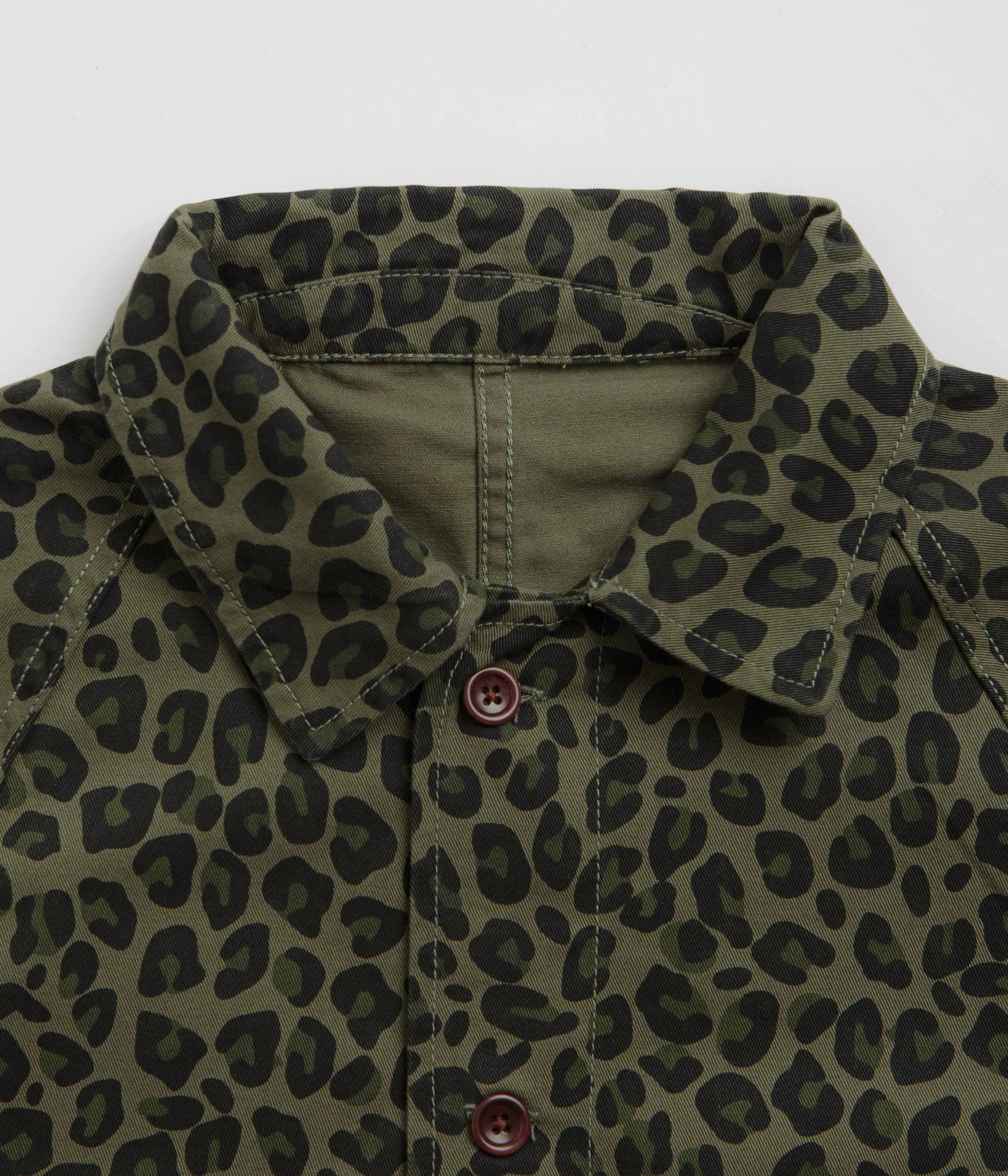 Service Works Leopard FOH Jacket - Green