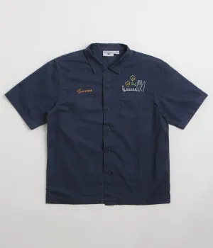 Service Works Light Twill Necessities Short Sleeve Shirt - Navy