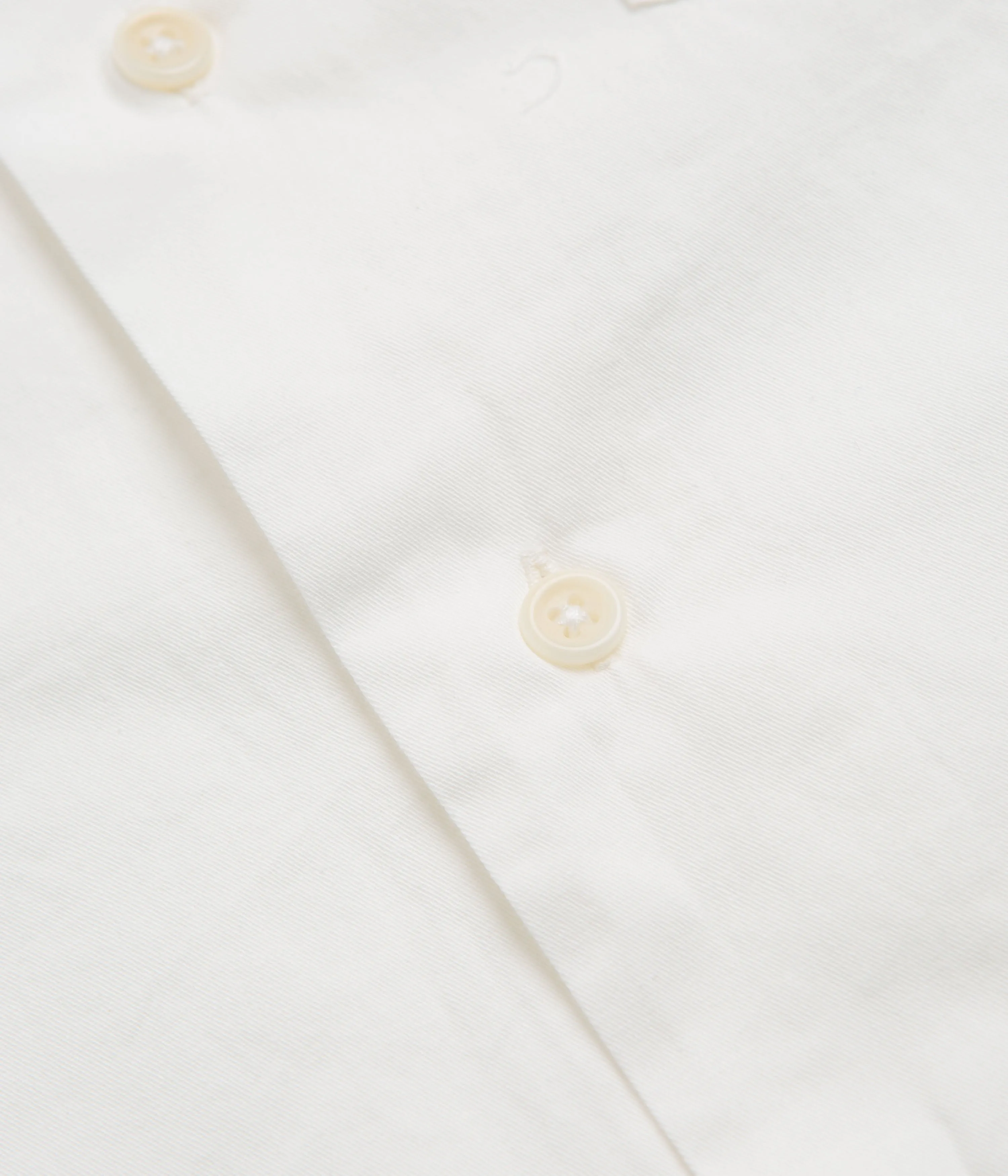 Service Works Light Twill Necessities Short Sleeve Shirt - Off White