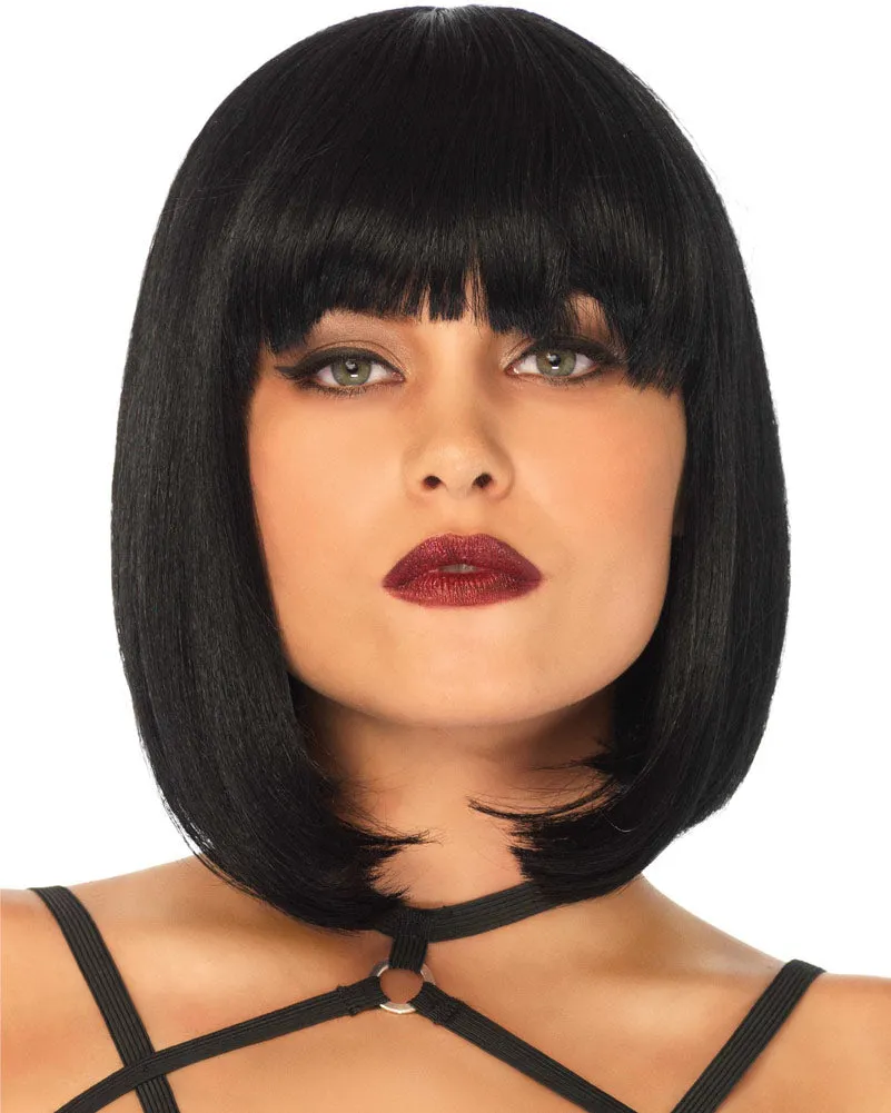 Short Natural Black Bob Wig