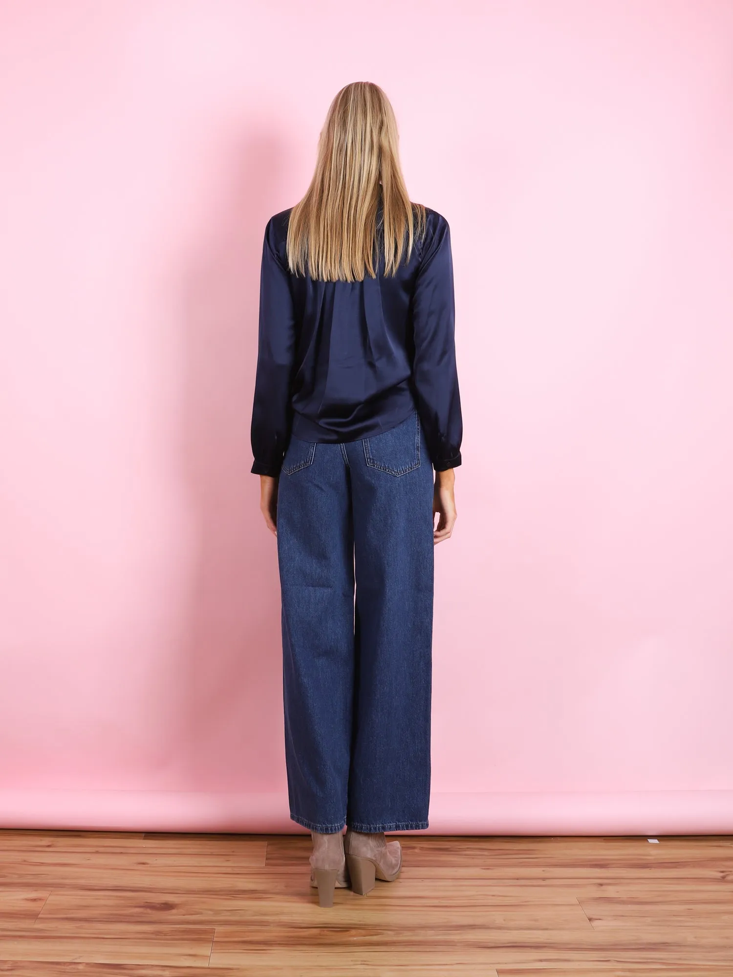 SILK CELINE TOP