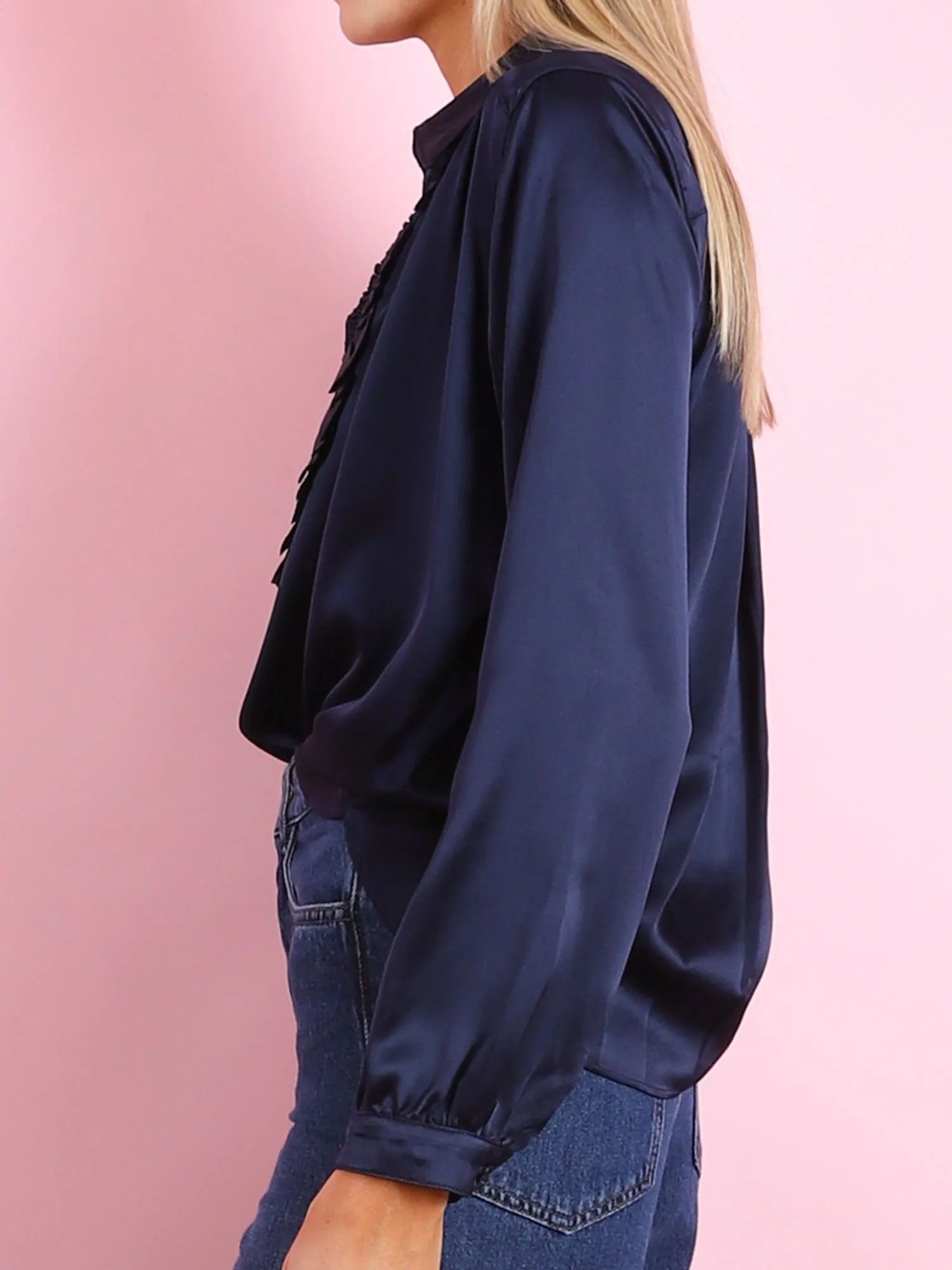 SILK CELINE TOP