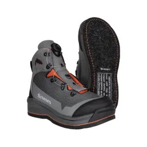 Simms Guide BOA Felt Sole Wading Boots - Slate