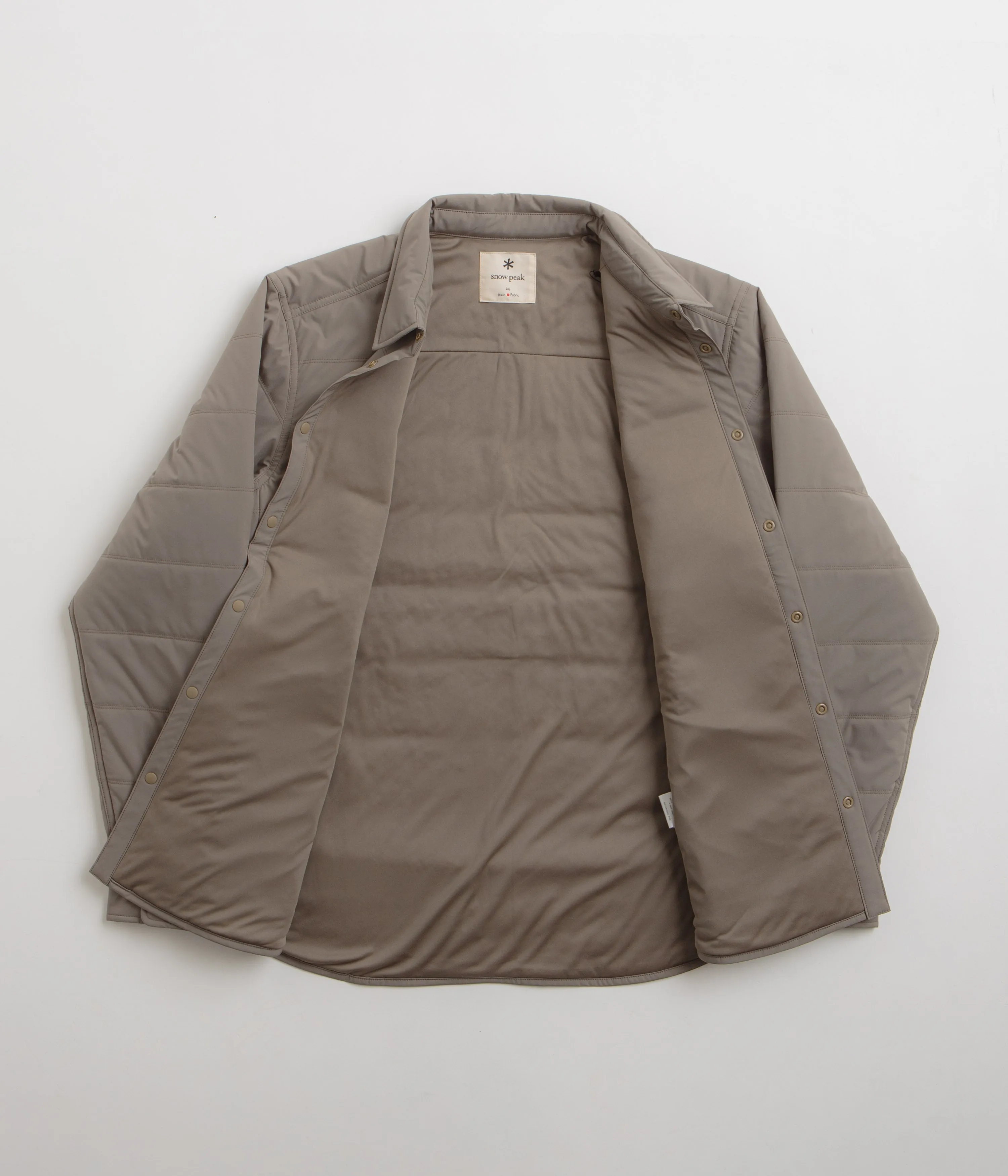 Snow Peak Flexible Insulated Shirt - Khaki