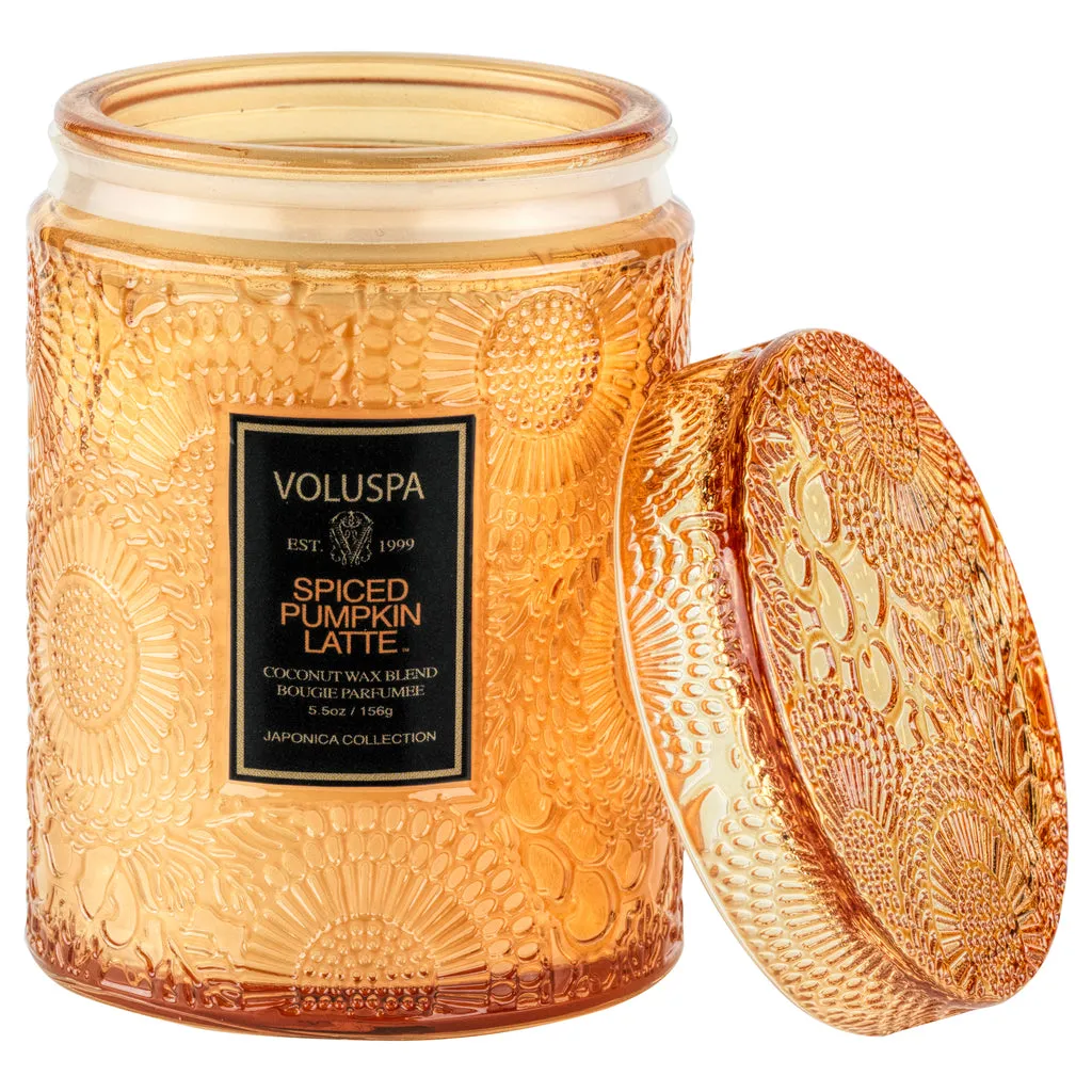 SPICED PUMPKIN LATTE LARGE JAR CANDLE