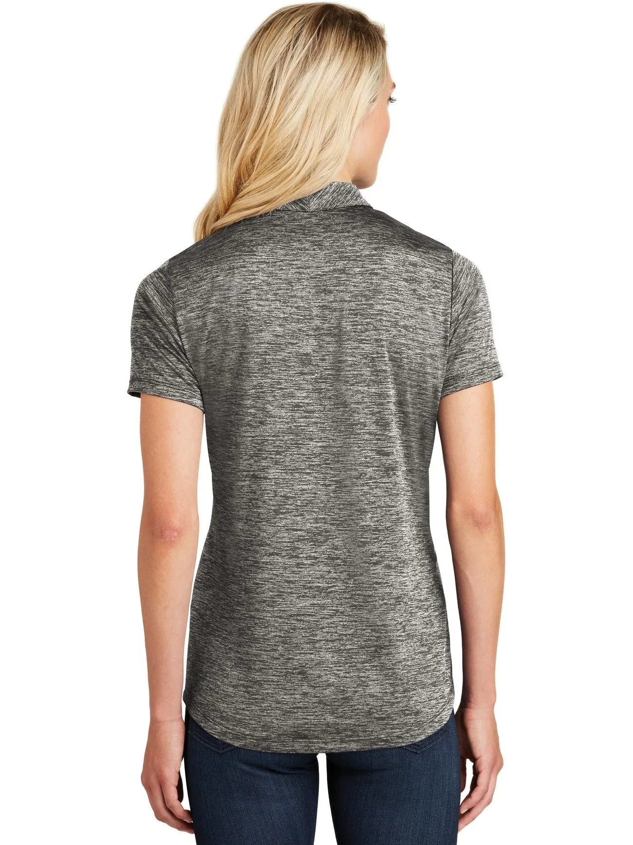 Sport-TekLadies PosiChargeElectric Heather Polo