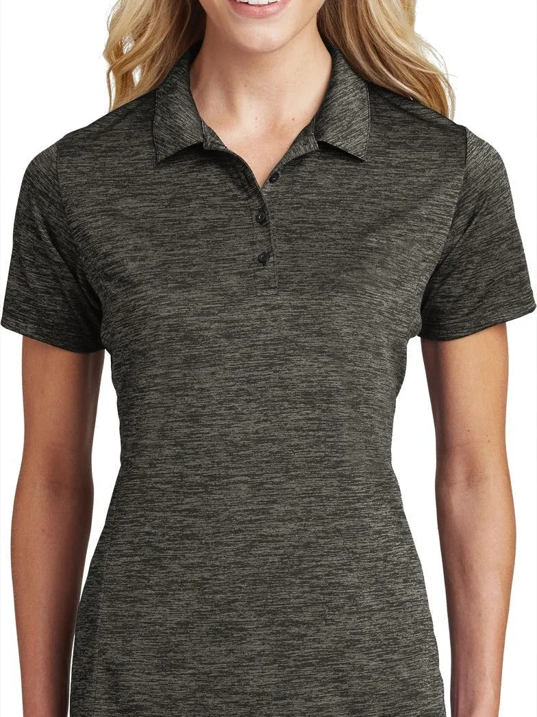 Sport-TekLadies PosiChargeElectric Heather Polo
