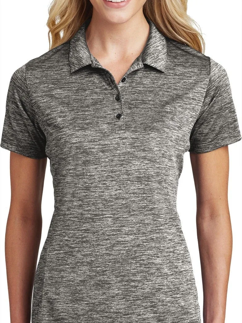Sport-TekLadies PosiChargeElectric Heather Polo