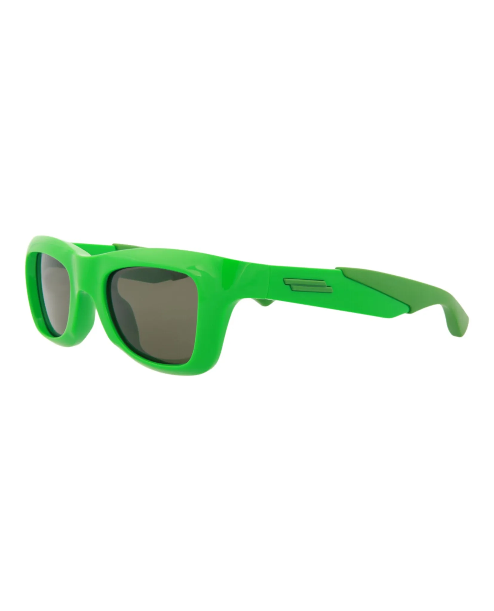 Square-Frame Injection Sunglasses