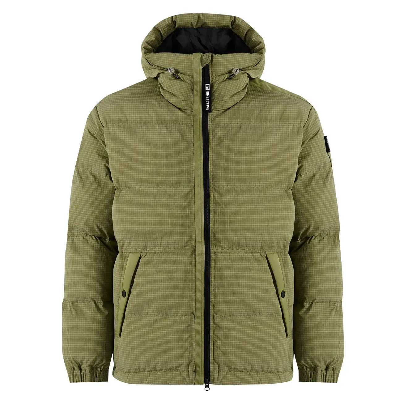 ST95 Hooded Puffer Light Green
